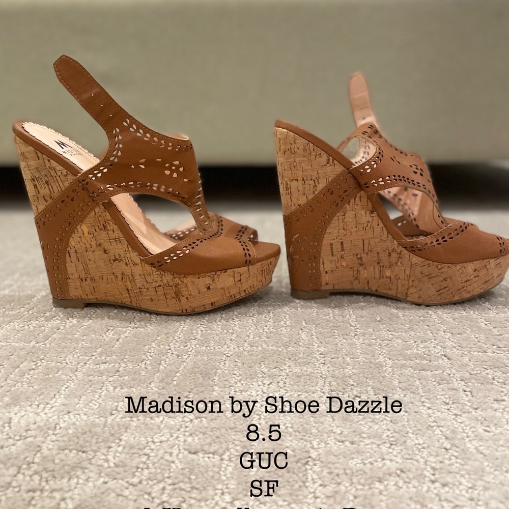Madison by Shoe Dazzle Wedges